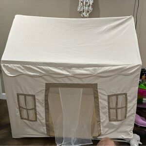 Cream colored kids play house!